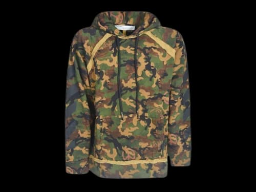OFF-WHITE Camo Arrows Hoodie Green/Camo