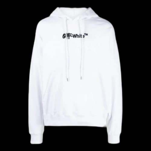 Off-White Chest Alphabet Ordinary Version White Pullover