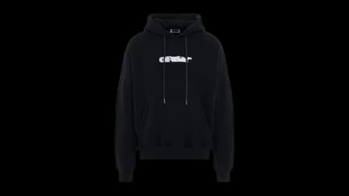 OFF-WHITE Sliding Book Hoodie Black