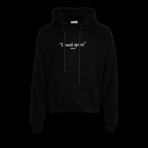 Off-White Give Me Space Skate Hoodie 'Black/White'