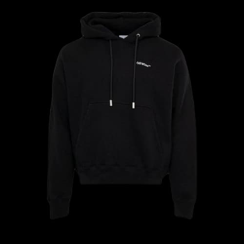 Off-White Tattoo Arrow Skate Hoodie 'Black/White'