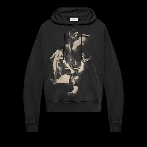 Off-White Martyrdom Skate Hoodie 'Vintage Black'