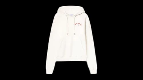 OFF-WHITE Star Arrow Skate Hoodie White