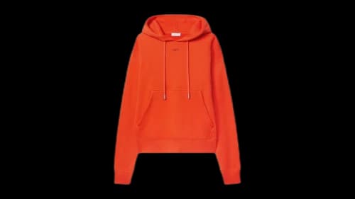 OFF-WHITE Vibe Arrow Skate Hoodie Orange