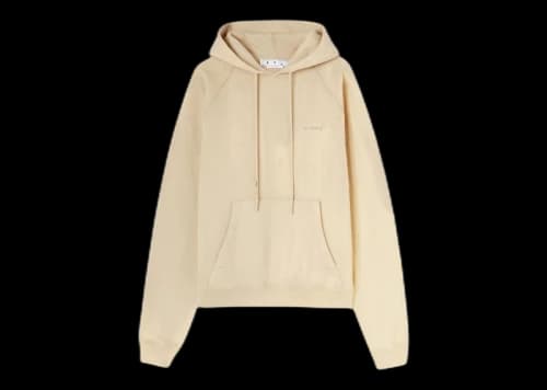 OFF-WHITE Diag Tab Vtg Ragl Skate Hoodie Sand