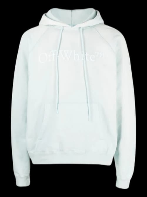 OFF-WHITE Laundry Raglan Skate Hoodie Baby Blue