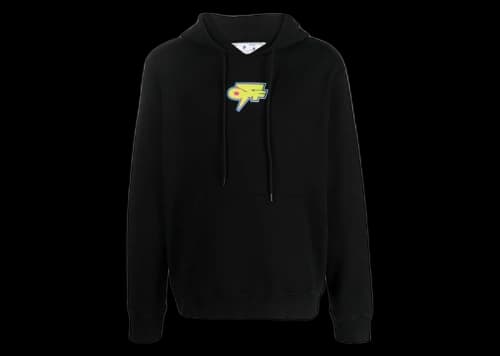 OFF-WHITE Degrade Thund Skate Arrows Hoodie Black/Multi