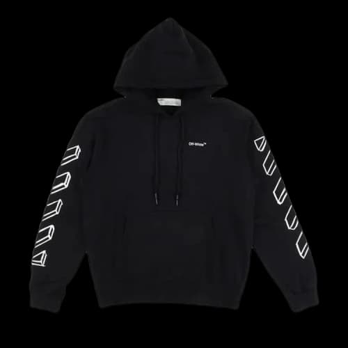 Off-White 3D Marker Arrows Hoodie 'Black'