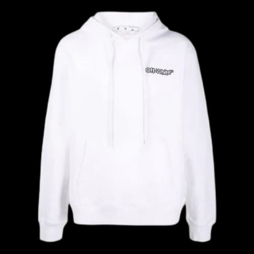 Off-White SS22 Solid Color Logo Printing White