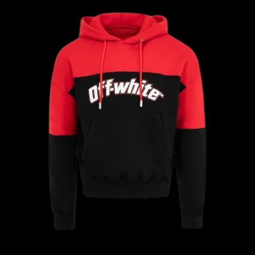 Off-White Half Arrow Over Hoodie 'Black/White'