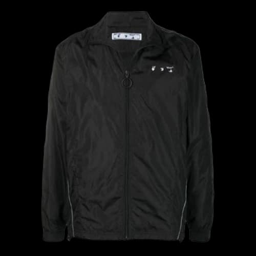 Off-White SS21 Logo Thin and light Jacket Version Black