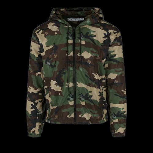 Off-White Logo Jacket 'Camouflage'