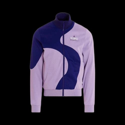 Off-White Organic Block Acet Track Top 'Dusty Purple'
