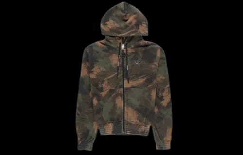 Off-White FW19 Camouflage Print Zipped