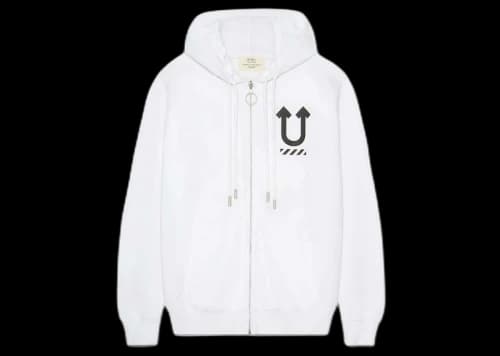 OFF-WHITE x UNDERCOVER Crossover Double Sided Logo Jacket White