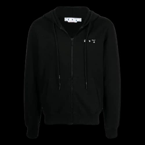 Off-White SS22 Caravaggio Zipper Black