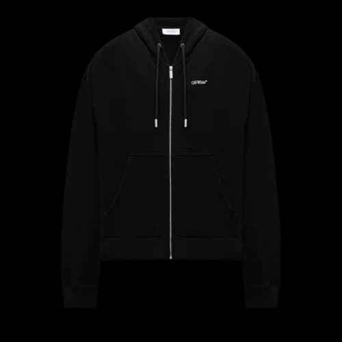 Off-White Windy Arrow Skate Hoodie 'Black'