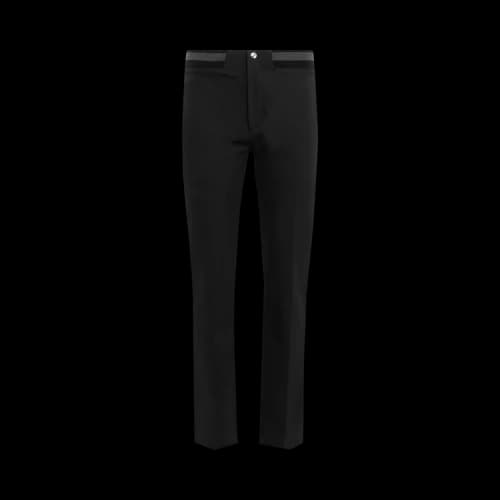 Off-White Varsity Techwool Straight Pant 'Black'