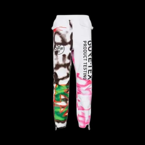 OFF-WHITE Goretex Graffiti Pants White/Multi