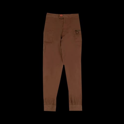 Off-White Logo Tape Track Pants 'Brown'