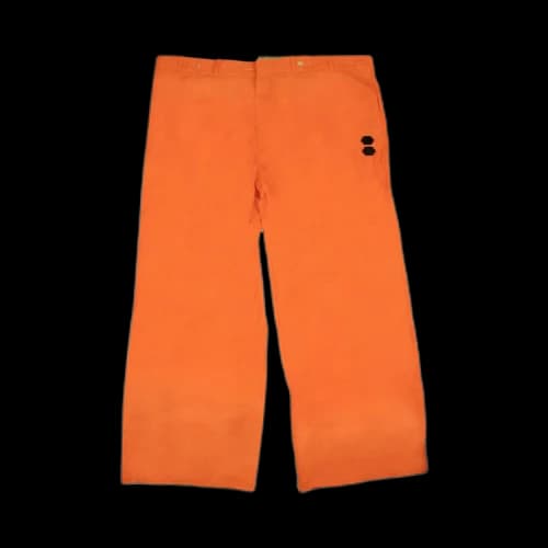 Off-White Nylon Oversized Pants 'Orange'