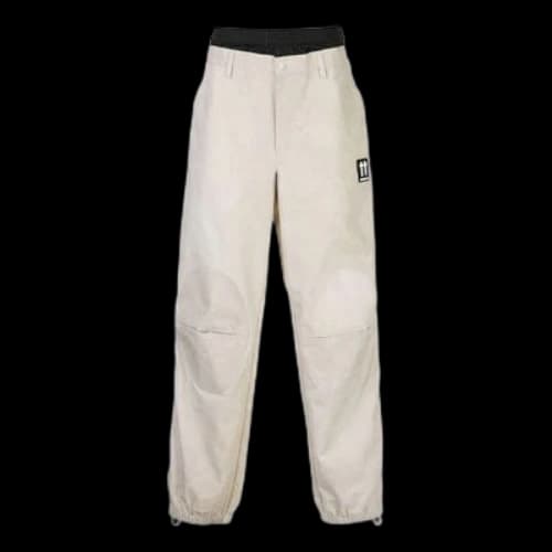 Off-White Casual Long Pants/Trousers Loose Fit Beige