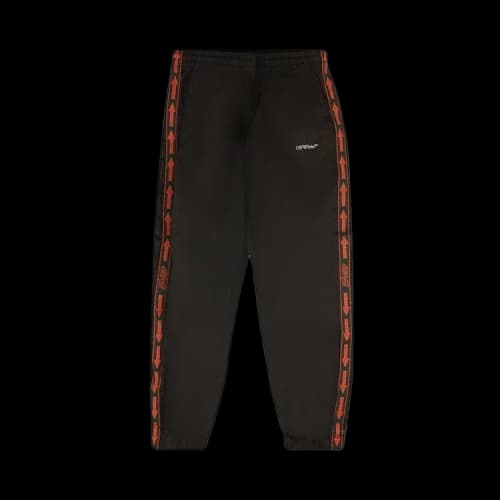 Off-White Nylon Bookish Track Pants 'Black'