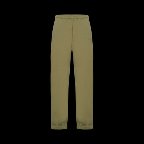 Off-White FW21 Logo Casual Long Pants Ordinary Version Dark Green