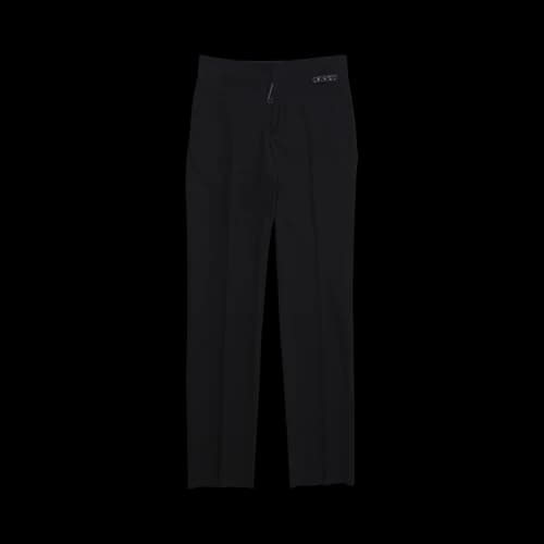 Off-White SS21 Logo Straight Casual Long Pants Slim Fit Version Black