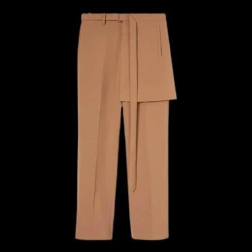 Off-White FW22 Suit Casual Pants/Trousers Brown