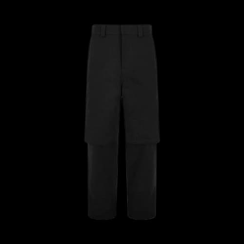 Off-White Double Layer Carpenter Pants 'Black'
