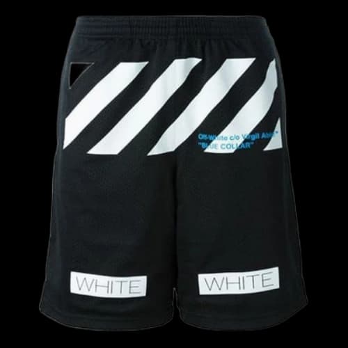 Off-White C/O VIRGIL ABLOH Mesh Shorts Basic Black