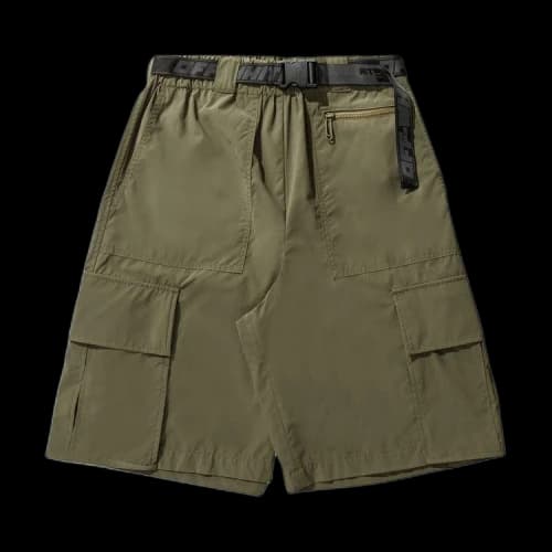Off-White Industrial Belt Cargo Shorts 'Dark Green'