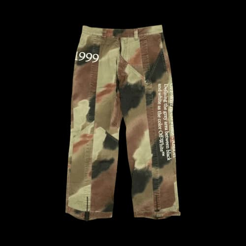 Off-White Camo N-Arrow Contour Pants 'Green'