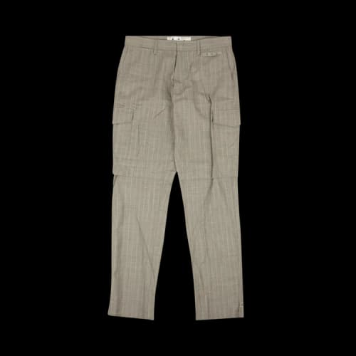 Off-White Striped Cargo Slim Pants 'Grey'