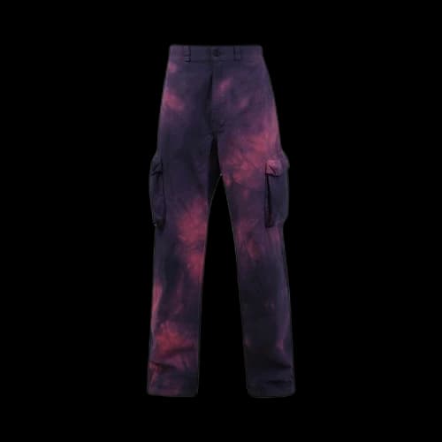 Off-White Tie Dye Contour Cargo Pant 'Fuchsia'