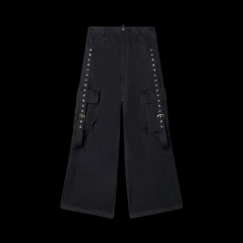 Off-White Buckles Cargo Pants 'Black'