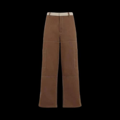 Off-White Straight Cargo Pants 'Bison/Cream'