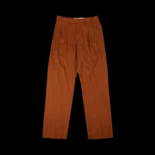 Off-White Logo Chinos Pants 'Yellow/White'
