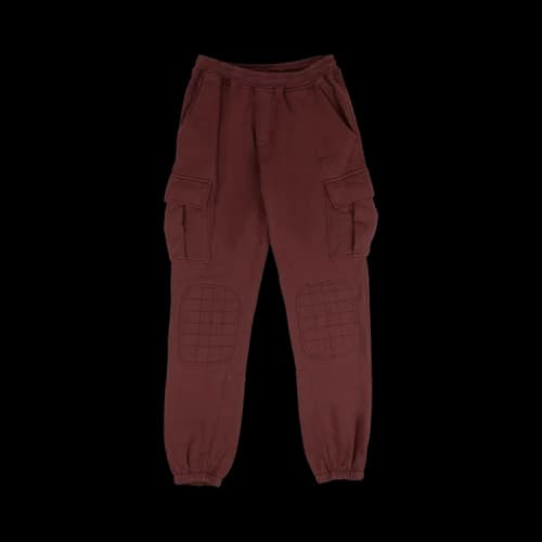 Off-White Patched Sweatpants 'Burgundy'