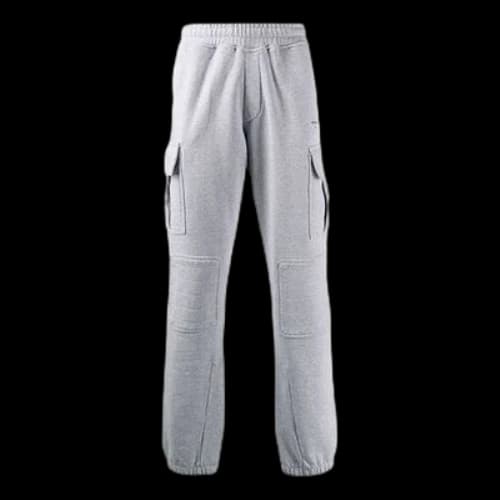 Off-White FW21 Cargo Pocket Sports Pants/Trousers/Joggers Gray
