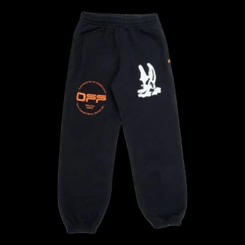 Off-White Mens Spray Harry the Bunny Track Pants