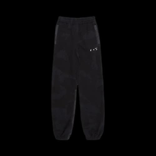 Off-White Tie Dye Slim Sweatpants 'Black/Grey'