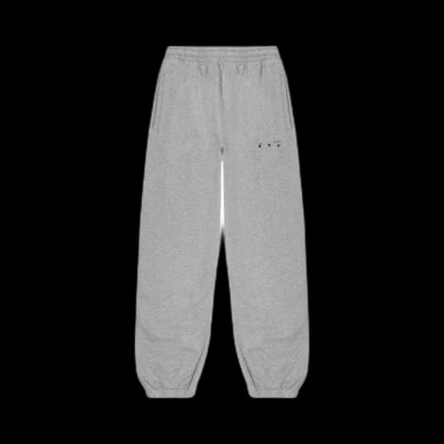 Off-White Arrow Logo Slim Sweatpant 'Melange Grey'