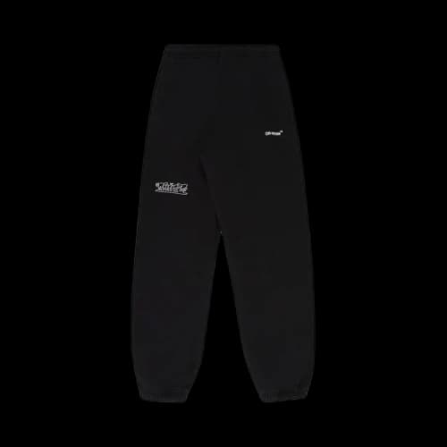 Off-White Figure Of Speech Slim Sweatpant 'Black/White'