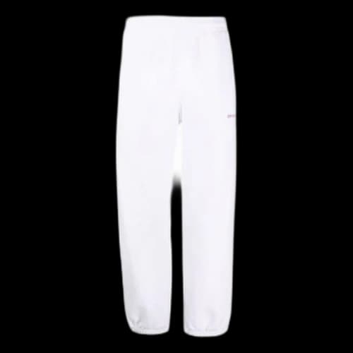 Off-White SS22 Solid Color Arrow Pattern Sports Pants/Trousers/Joggers Loose Fit White