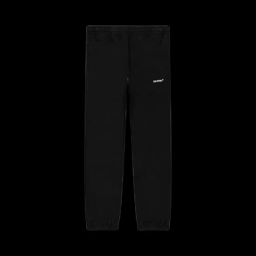 Off-White Wave Diag Slim Sweatpant 'Black/White'
