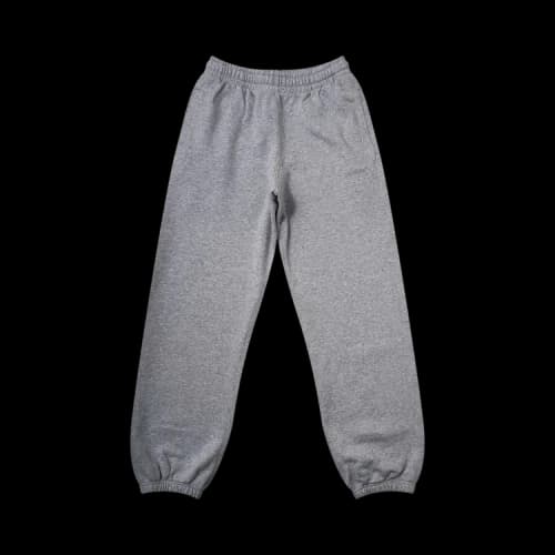 Off-White FW22 Back Logo Printing Bundle Feet Sports Pants/Trousers/Joggers Gray
