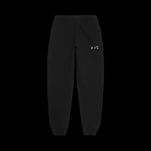 Off-White OW Logo Slim Cuffed Sweatpant 'Black'