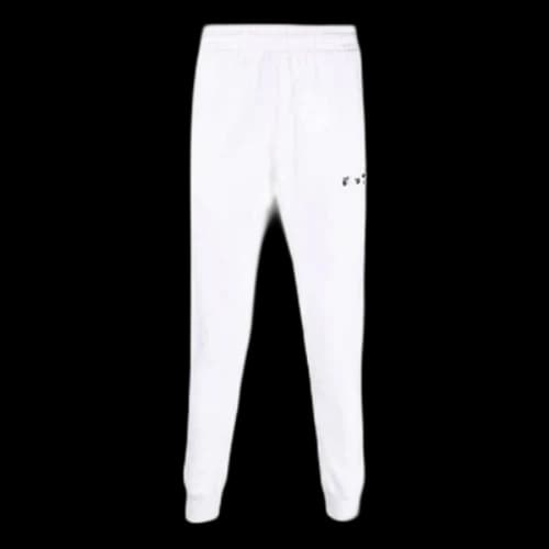 Off-White FW21 Knit Sports Pants 'White'